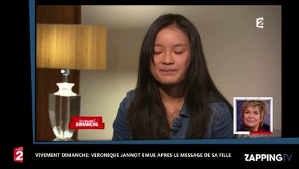 Vivement dimanche: Véronique Jannot en larmes après le message de sa fille
