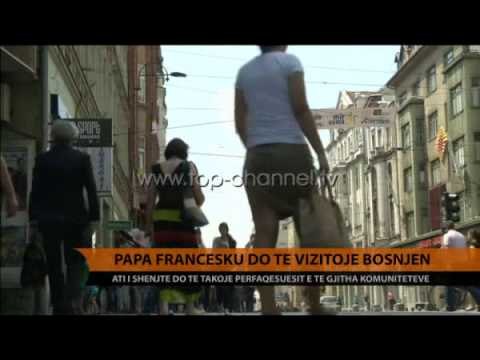 Papa Françesku, në Sarajevë; apelon për pajtim dhe unitet - Top Channel Albania - News - Lajme