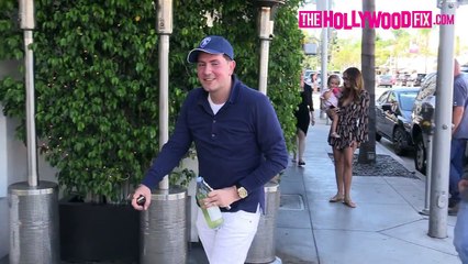 James Stunt Shows Off A Fleet Of Luxury Vehicles At Ebaldi Beverly Hills 9.19.15