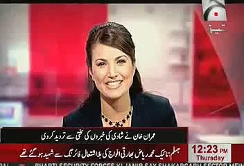 Reham khan Insults Imran khan on Tv Show