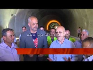 Rama, në Bulqizë; përuron tunelin e parë të Rrugës së Arbrit - Top Channel Albania - News - Lajme