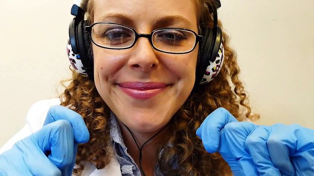Binaural ASMR Ear Cleaning Role Play, Exam, Whisper, Cupping, Blowing, Brushing