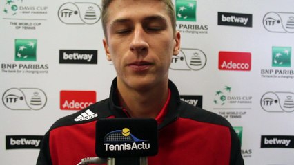 Coupe Davis 2015 - Kimmer Coppejans : "Une expérience incroyable cette finale de Coupe Davis"