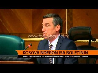 Rivarrimi i Isa Boletinit, seancë solemne në Kuvendin e Kosovës - Top Channel Albania - News - Lajme