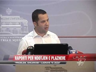 Raporti për ndotjen e plazheve - News, Lajme - Vizion Plus
