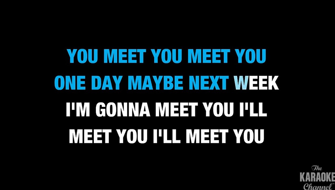 One Way Or Another (Teenage Kicks) in the style of One Direction | Karaoke with Lyrics