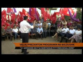 Veliaj në Baldushk: Do t’ia ndryshojmë fytyrën kësaj zone - Top Channel Albania - News - Lajme