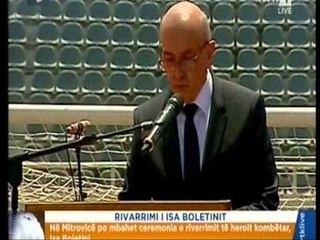 KOSOVA NDERON ISA BOLETININ,ESHTRAT E HEROIT KOMBETAR RIVARROSEN NE VENDLINDJE LAJM