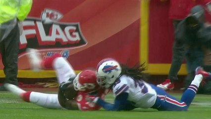 Jeremy Maclin's slip and sliding grab