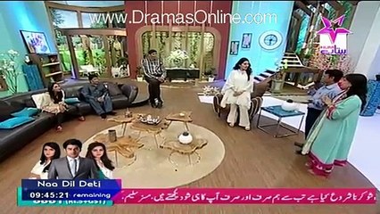 You Can’t Control Your Laugh That How Much Omer Shareef Teasing Couple