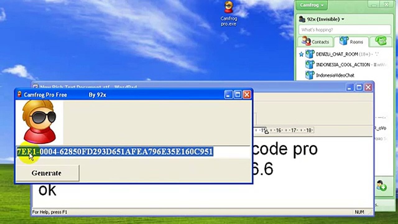 CamFrog Pro Keygen Crack Free Download