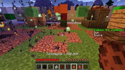 Minecraft School- Little Carly - PLANTS VS ZOMBIES!