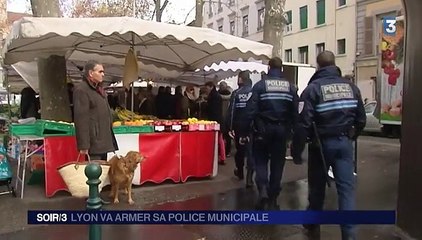 Lyon : les policiers municipaux bientôt armés