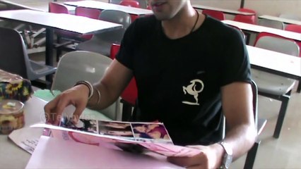Parth Samthan aka Manik of Kaisi Yeh Yaariyan recieves fans' gifts  PART 2