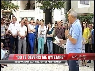Kosova: Kam gati projektet për Tiranën - News, Lajme - Vizion Plus