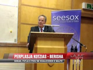 Përplasja Kotzias - Berisha - News, Lajme - Vizion Plus