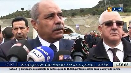 قسنطينة  الإنطلاق الرسمي للطريق الإجتنابي جبل الوحش الرابط بباقي الولايات الشرقية