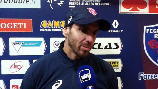 Réaction de Gonzalo Quesada après FCG-Stade français (19-21)