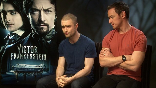 Daniel Radcliffe and James McAvoy talk Victor Frankenstein
