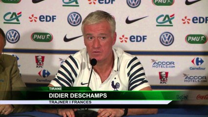 DESCHAMPS: SHQIPERIA, MUNDESI REALE PER EURO 2016