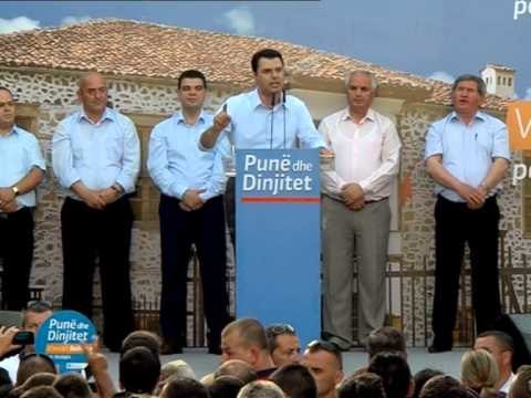 LULZIM BASHA MBYLL FUSHATEN NE KORÇE DHE ELBASAN ASHPERSON TONET NDAJ QEVERISE LAJM