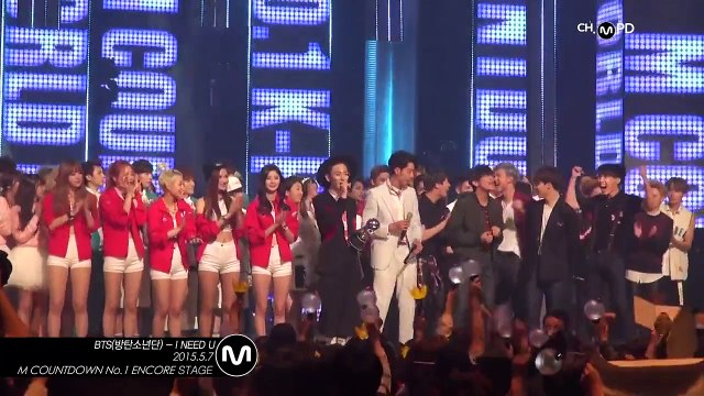 [MPD직캠] 방탄소년단 1위 앵콜 직캠 I NEED U BTS Fancam No.1 Encore full ver. Mnet MCOUNTDOWN 150507