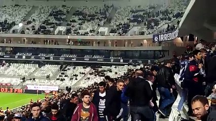 Bordeaux 1 - Caen 4  Qd le virage quitte le stade