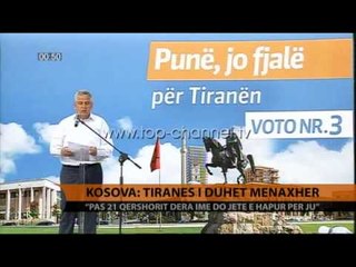 Kosova: Tiranës i duhet menaxher- Top Channel Albania - News - Lajme