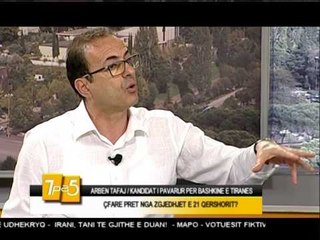 7pa5 - Arben Tafaj ne zgjedhjet e 21 qershorit - 15 Qershor 2015 - Show - Vizion Plus