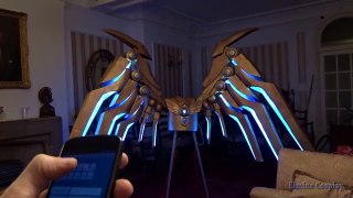 My Giant motorized Aether Wing Kayle cosplay - ElminsCosplay