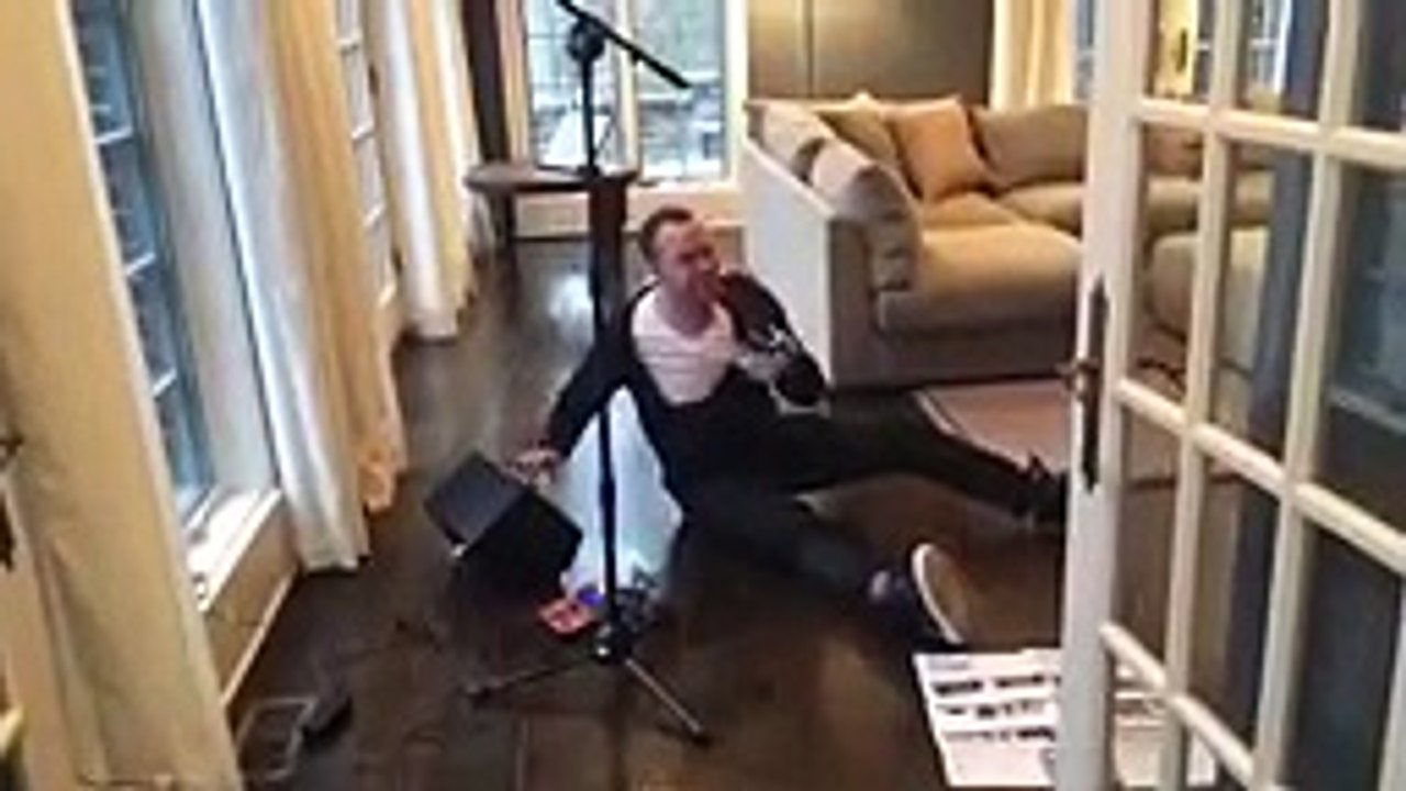 Donnie Loves His New Toy