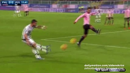 Mario Mandzukic Big chance - Palermo v. Juventus 29.11.2015 HD