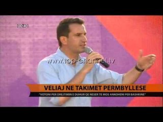 Télécharger la video: Veliaj, në takimet përmbyllëse: Votoni për drejtimin e duhur - Top Channel Albania - News - Lajme