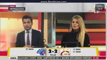 Kasımpaşa 2-2 Galatasaray GS TV Spiker Tepkileri