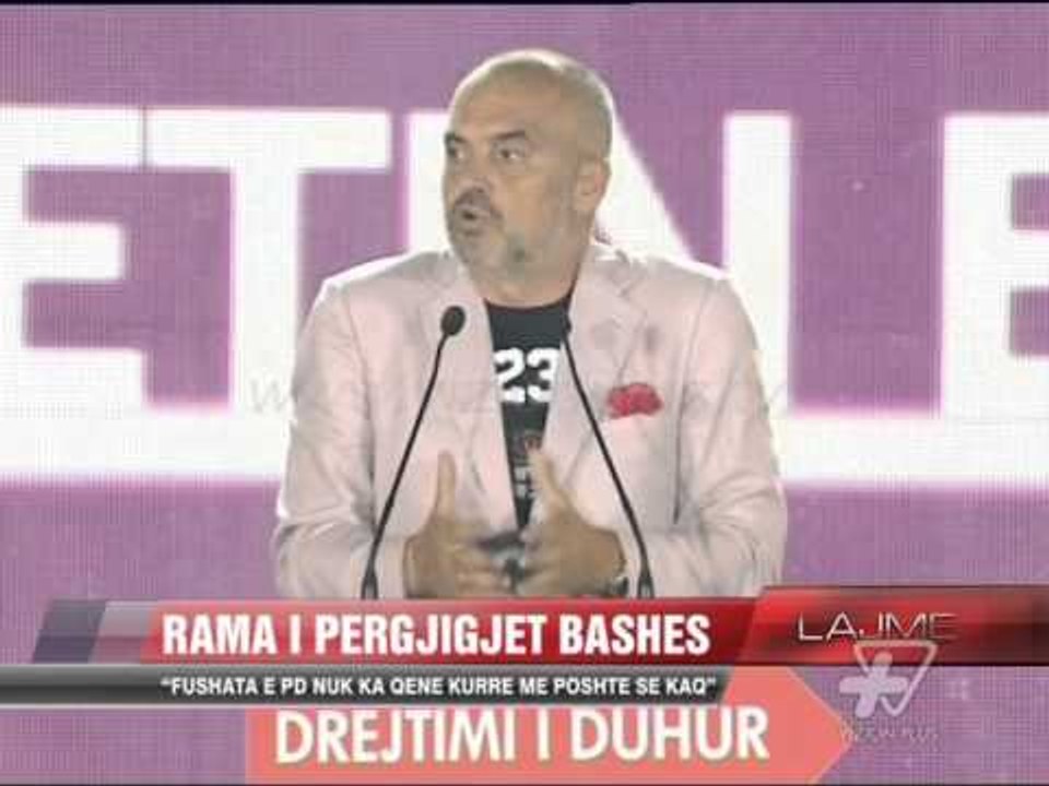 Rama i përgjigjet Bashës - News, Lajme - Vizion Plus
