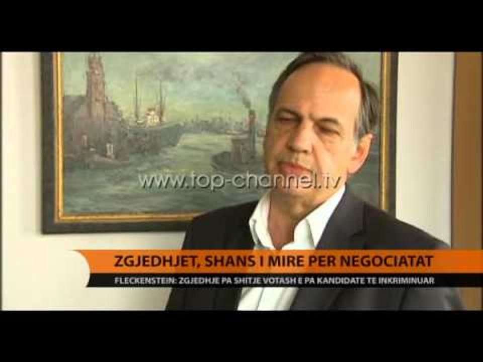 Fleckenstein: Zgjedhjet, mundësi e mirë për negociatat - Top Channel Albania - News - Lajme