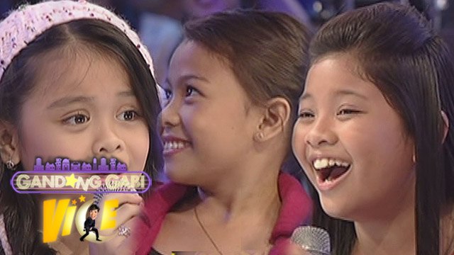 GGV: Lyca, Elha and Esang sing Christmas Carols