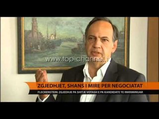 Fleckenstein: Zgjedhjet, mundësi e mirë për negociatat - Top Channel Albania - News - Lajme