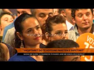 Download Video: Basha: Shqiptarët do të votojnë paketën e shpëtimit - Top Channel Albania - News - Lajme