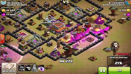 ANTI-EVERYTHING TH8 War Base Attacked 9 Times in War!! [Troll Tuesday]