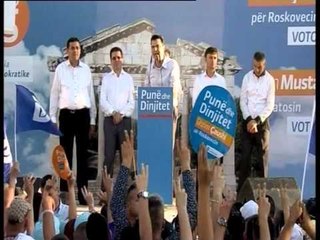 LULZIM BASHA NE FIER DHE VLORE SULMON QEVERINE PER RRITJEN E VARFERISE NE VEND LAJM