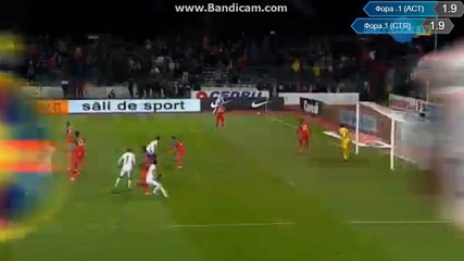 Steaua Bucuresti - Astra Giurgiu 0-1 95' Gaman