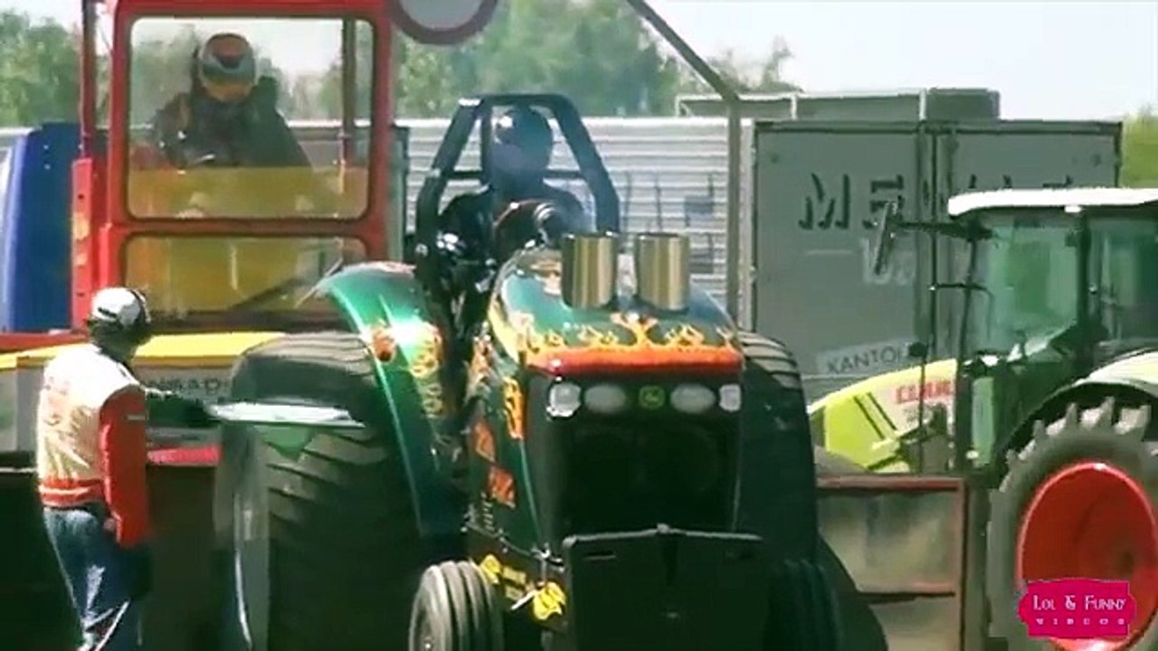 Funny Tractor Accident - Tractor Crash Compilation -- Lol And Funny Video