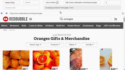 Redbubble Like And Follow Bot