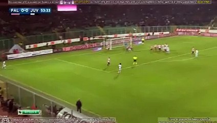 Mario Mandžukić Goal - Palermo vs Juventus 0-1 ( Serie A ) 2015 HD