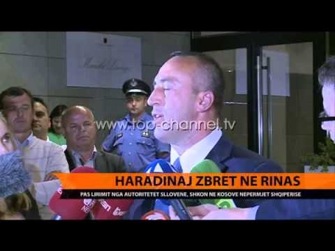 Ramush Haradinaj mbërrin në Rinas: Ishte një lojë e pisët - Top Channel Albania - News - Lajme
