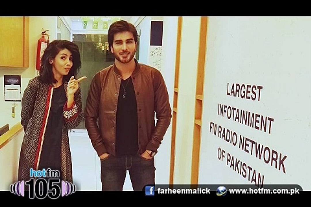 RJ Farheen Malick with Imran Abbas 27-11-2015