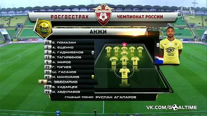 Anzhi 1 – 1 CSKA ALL Goals and Highlights Russian Premier 29.11.2015