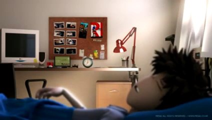 Crazy Alarm Clock Animation