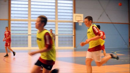 Handball moins de 15 ans : Ambert Chamalières (coupe du comité 29 11 2015)s